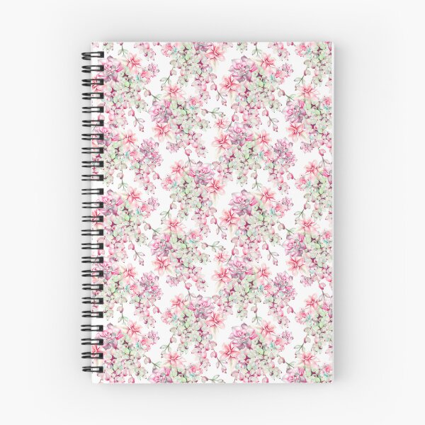 Item preview, Elegant Pink & White Floral Pattern designed and sold by Islamic vibes studio.