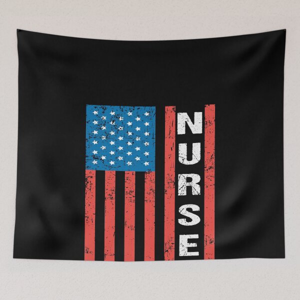 Item preview, Patriotic Registered School Hospital ER Nurse Design designed and sold by spitzys.