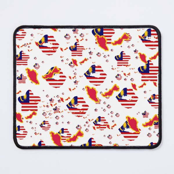 Item preview, Malaysia Montage With Country Shape Stars And Flag Overlays | Malaisie Montage avec superposition de drapeaux et d'étoiles | Malasia Montaje Con País Estrellas Y Bandera Overlays designed and sold by TheIconSmith.