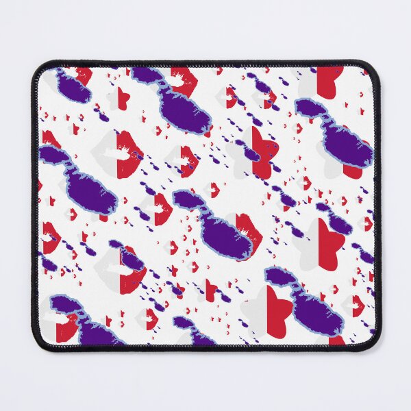 Item preview, Malta Montage With Country Shape Stars And Flag Overlays | Malte Montage avec superposition de drapeaux et d'étoiles | Malta Montaje Con País Estrellas Y Bandera Overlays designed and sold by TheIconSmith.