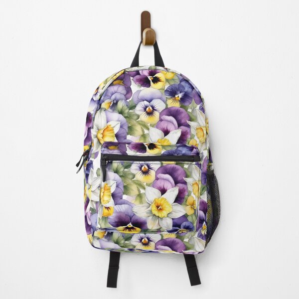 Item preview, Violets Daffodils designed and sold by Tina Veenstra.