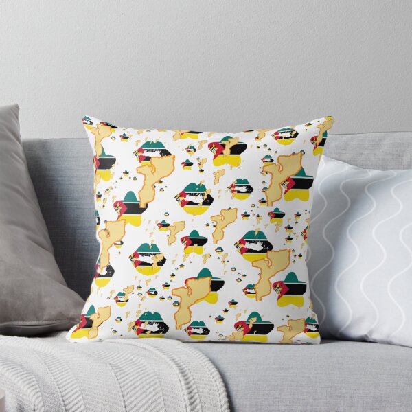 Item preview, Mozambique Montage With Country Shape Stars And Flag Overlays | Mozambique Montage avec Overlays Country Shape Stars And Flag|Mosambik Montage mit Country Shape Stars und Flaggen Overlays designed and sold by TheIconSmith.