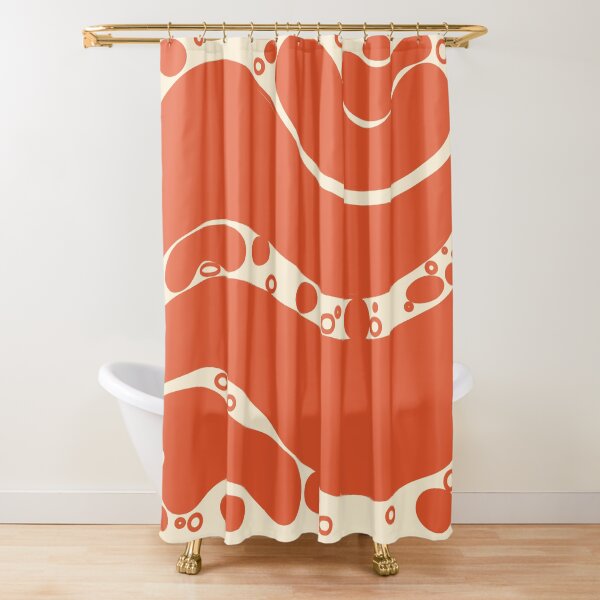 Item preview, Abstract wave(orange ) designed and sold by Navkriti.