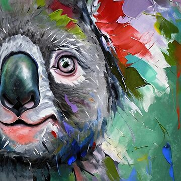 Artwork thumbnail, Whimsical Koala Colors by caracatita75