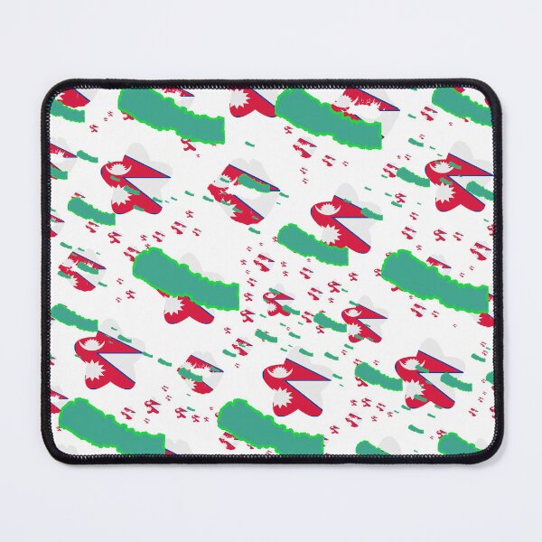 Item preview, Nepal Montage With Country Shape Stars And Flag Overlays | Népal Montage avec superposition de drapeaux et d'étoiles|Nepal Montage mit Country Shape Stars und Flaggen Overlays designed and sold by TheIconSmith.
