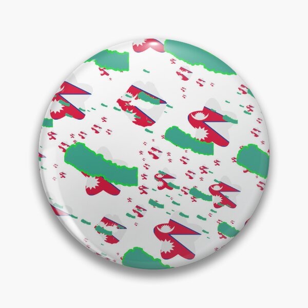Item preview, Nepal Montage With Country Shape Stars And Flag Overlays | Népal Montage avec superposition de drapeaux et d'étoiles|Nepal Montage mit Country Shape Stars und Flaggen Overlays designed and sold by TheIconSmith.