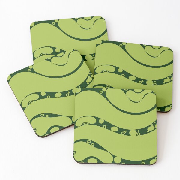 Item preview,  Abstract wave(Green) designed and sold by Navkriti.