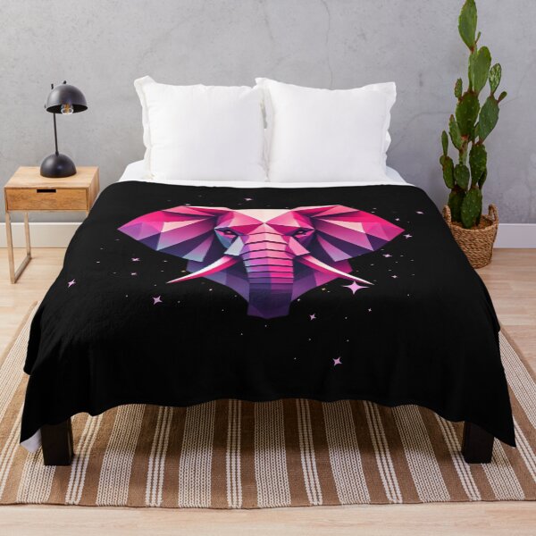 Item preview, Geometric Elephant designed and sold by CookieCreature.