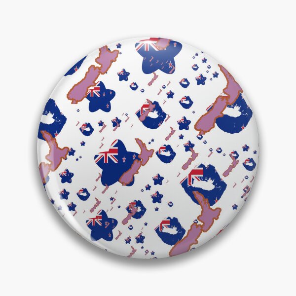 Item preview, New Zealand Montage With Country Shape Stars And Flag Overlays | New-Zealand Montage With Country Shape Stars And Flag Overlays|Neuseeland Montage mit Country Shape Stars und Flaggen Overlays designed and sold by TheIconSmith.