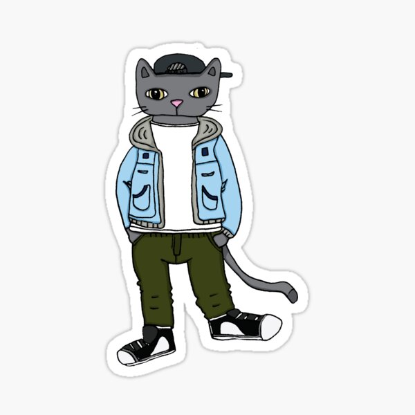 Artikel-Vorschau von Coole Katze, designt und verkauft von Little Bird Designs .