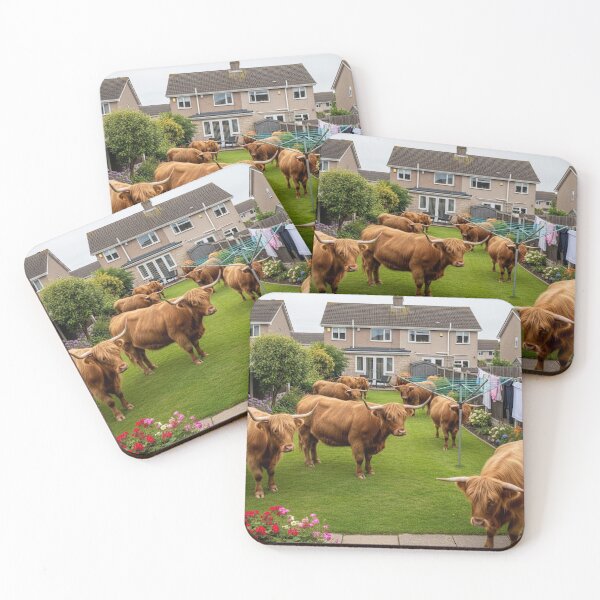Item preview, Highland coo herd back garden  designed and sold by Md1982.