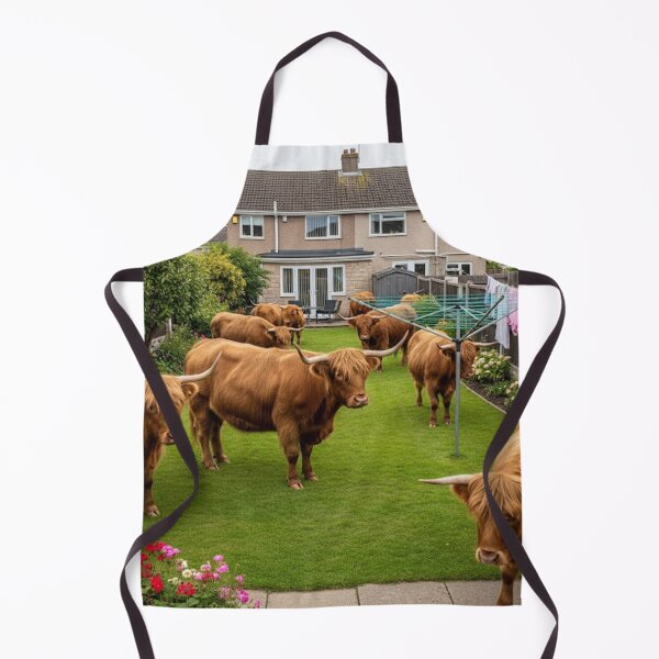 Item preview, Highland coo herd back garden designed and sold by Md1982.