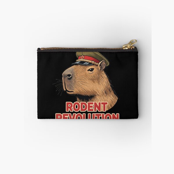 Item preview, Rodent Revolution Funny Capybara designed and sold by DesignsDominus.