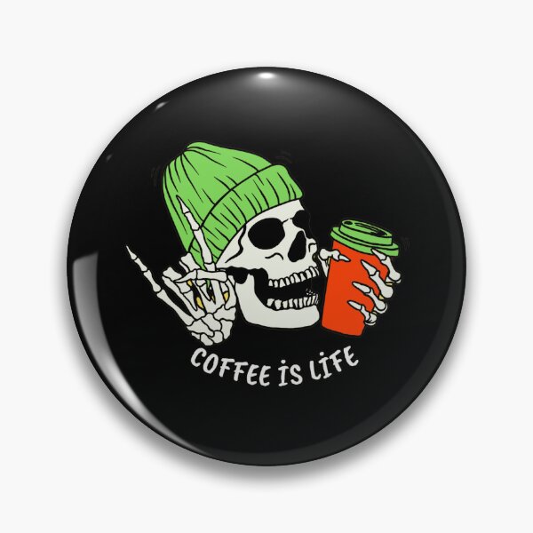 Item preview, “Coffee is Life” - Never Without Coffee! designed and sold by DigiGoods.