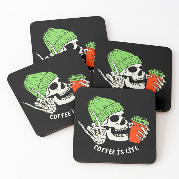 Item preview, “Coffee is Life” - Never Without Coffee! designed and sold by DigiGoods.