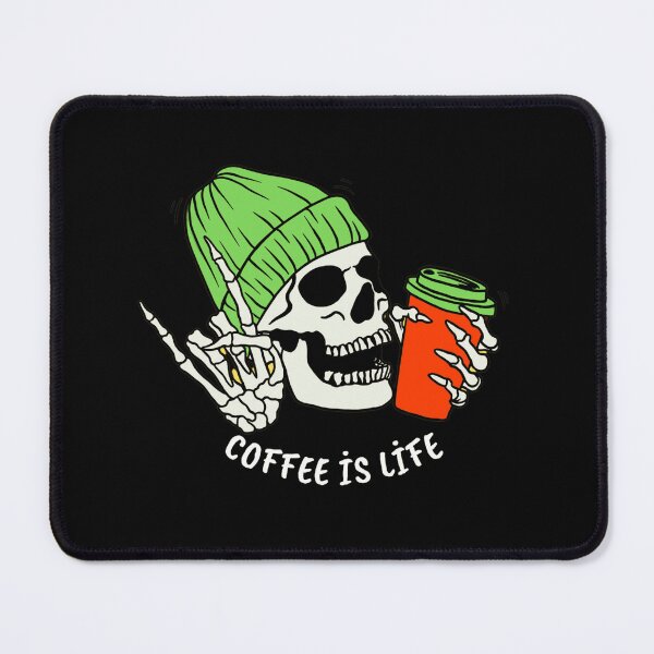Item preview, “Coffee is Life” - Never Without Coffee! designed and sold by DigiGoods.