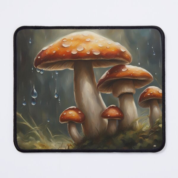 Item preview, Rainy Mushroom Forest designed and sold by CalmnessbyChoice.