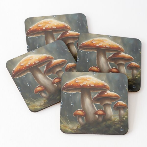 Item preview, Rainy Mushroom Forest designed and sold by CalmnessbyChoice.