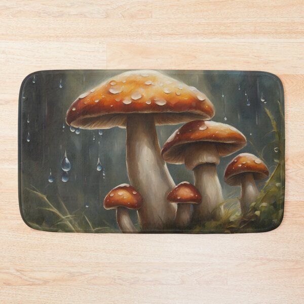Item preview, Rainy Mushroom Forest designed and sold by CalmnessbyChoice.