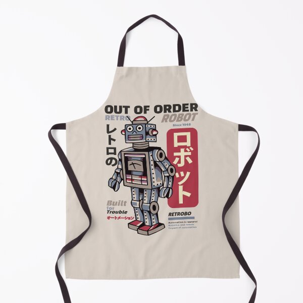 Item preview, Retro Robot Out of Order designed and sold by KewaleeTee.