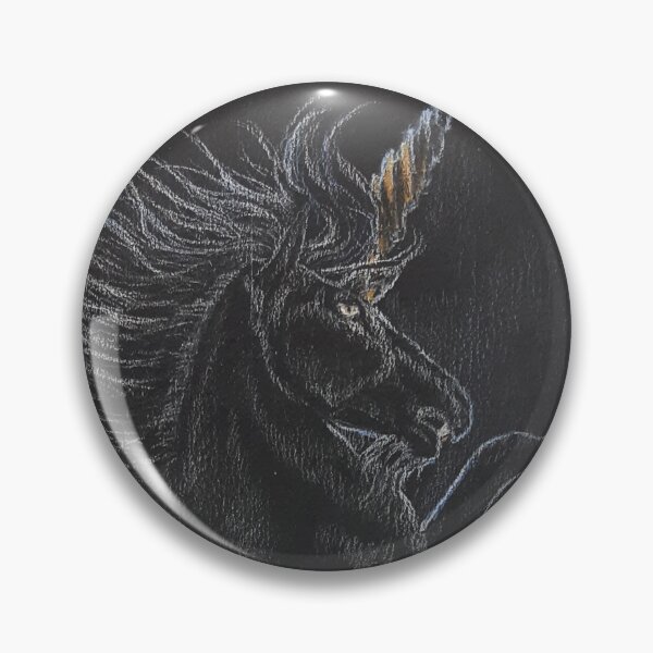 Item preview, Dark Horned Horse designed and sold by BeckyKidus.
