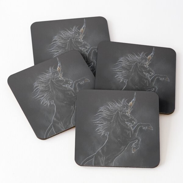 Item preview, Dark Horned Horse designed and sold by BeckyKidus.