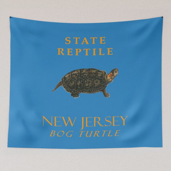 Item preview, New Jersey Territory Reptile The Bog Turtle designed and sold by taiche.