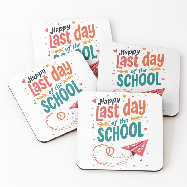 Item preview, PECHAR Happy Last Day of School Teacher Shirt Women Teaching Gift Shirts Tops End of School Vacation Teachers Blouse Tees designed and sold by Abd00essamad.