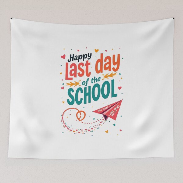 Item preview, PECHAR Happy Last Day of School Teacher Shirt Women Teaching Gift Shirts Tops End of School Vacation Teachers Blouse Tees designed and sold by Abd00essamad.
