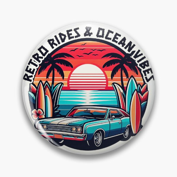 Artikelvorschau, Retro-Fahrten & Ocean Vibes Design entworfen und verkauft von KTGim.