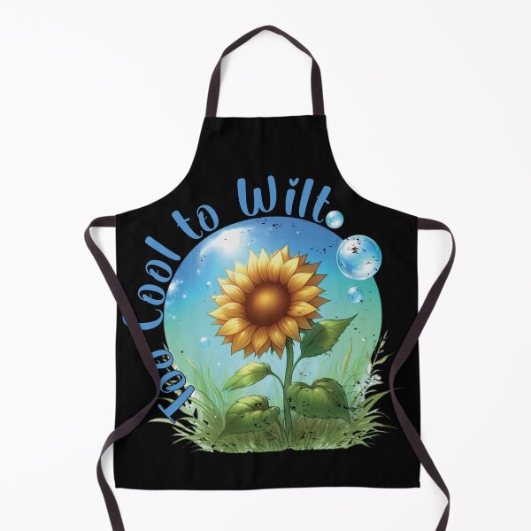 Item preview, Too Cool to Wilt – Funny Sunflower Pun for Confidence, Resilience & Self-Love Design designed and sold by Dantin.