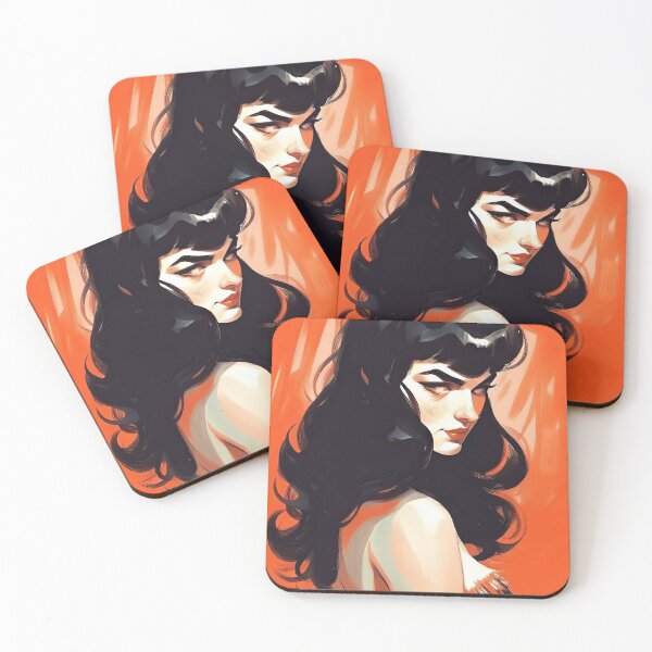 Item preview, full body of a pinup like Betty Page,highly detailed, realistic designed and sold by blindblues50.