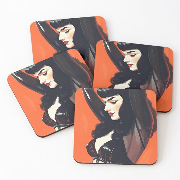 Item preview, full body of a pinup like Betty Page,highly detailed, realistic designed and sold by blindblues50.