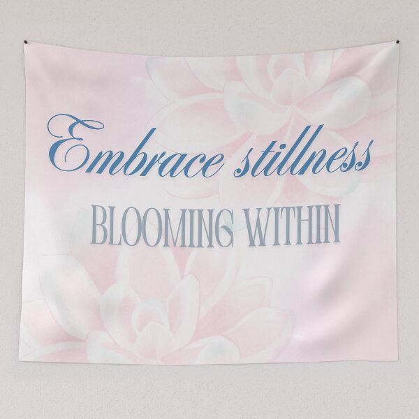 Item preview, Embracing Stillness – Inspirational Quote About Inner Growth and Calm designed and sold by Deepfreez86.