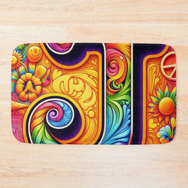 Item preview, Retro "J" Initial – Modern 70s Style Letter Design for Clothing, Accessories & Gifts | AI Art Monogram designed and sold by knalpot-design.