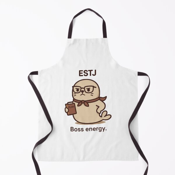 Item preview, ESTJ Kawaii | Boss Seal with a Plan designed and sold by SealSquad.