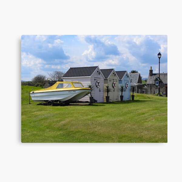 Item preview, Brora Estuary Beach-Huts  designed and sold by sandysshoots.