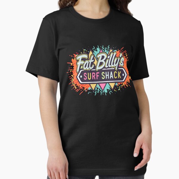 Item preview, Fat Billy's Surf Shack Retro Logo designed and sold by Text2tee.