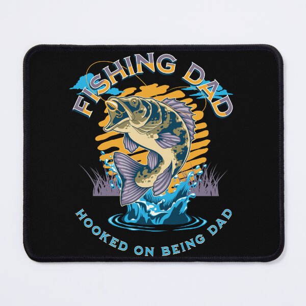 Item preview, Fishing Dad Hooked on Being Dad designed and sold by Barefootprint.