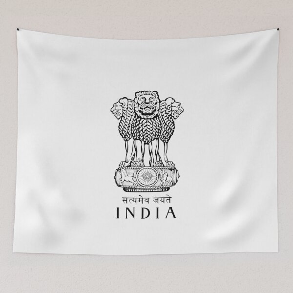 Item preview, Coat of Arms of India designed and sold by jeshands.