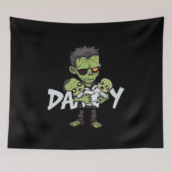 Item preview, Cool Daddy Zombie T-Shirt – Still Got the Swagger After Death designed and sold by Babayaa.