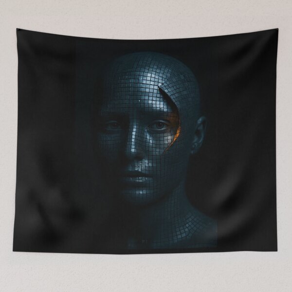 Item preview, Mystic Mosaic Face designed and sold by VA Design.