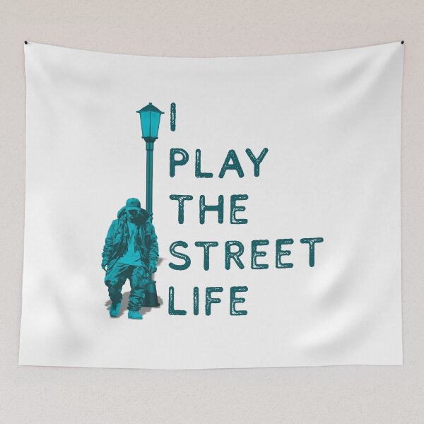 Item preview, I Play the Street Life designed and sold by UNK-Fatigues.