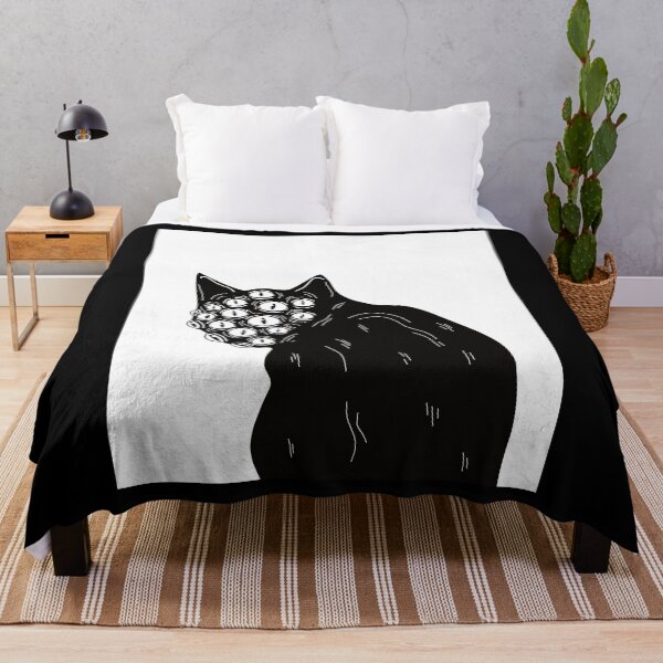 Item preview, Multi-Eyed Black Cat – Gothic Horror Occult Design designed and sold by Vespra-Macabre.
