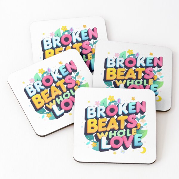 Item preview, Vibrant Harmony: Broken Beats, Whole Love designed and sold by artistmagicshop.