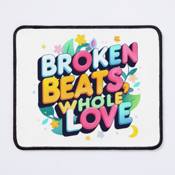 Item preview, Vibrant Harmony: Broken Beats, Whole Love designed and sold by artistmagicshop.