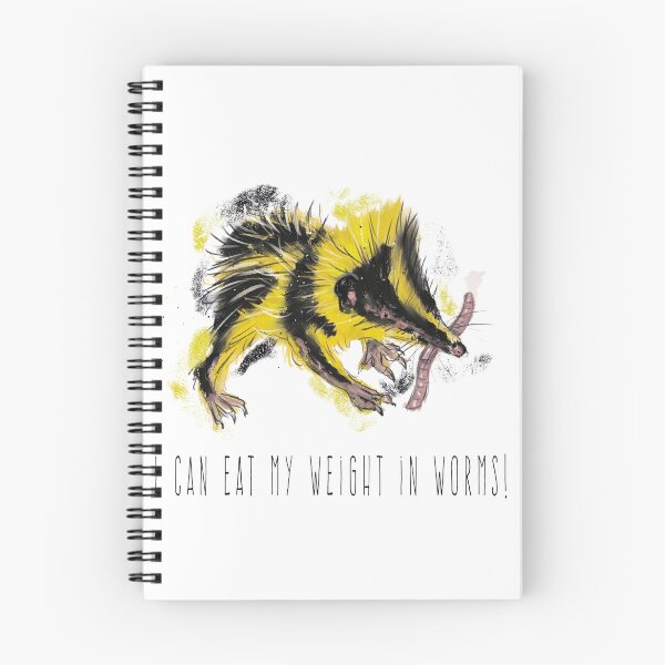Item preview, Tenrec loves Worms designed and sold by pinselpanda.
