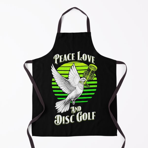 Item preview, Peace Love Disc Golf Basket Vintage White Dove Birdie designed and sold by GrandeDuc.