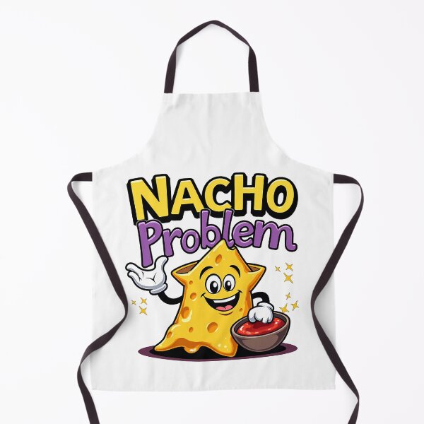 Item preview, Nacho Problem – Funny Nacho Cheese Pun designed and sold by Printopia8.