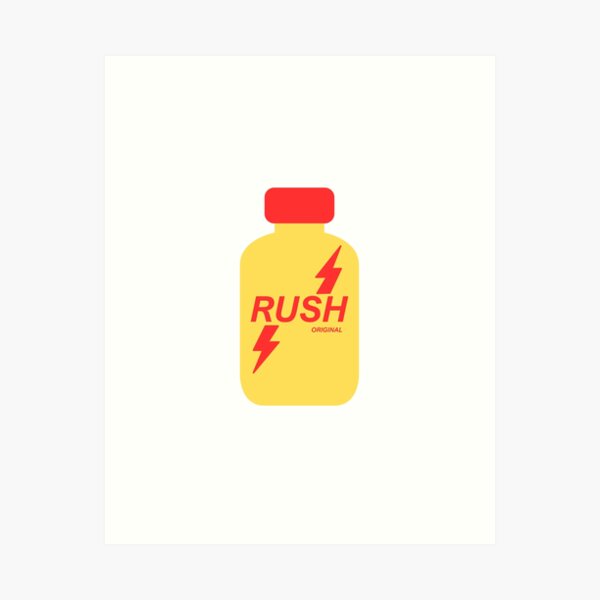 Item preview, Rush Poppers LGBTQ Pride Sticker Merch Troye Sivan designed and sold by print-st0re.
